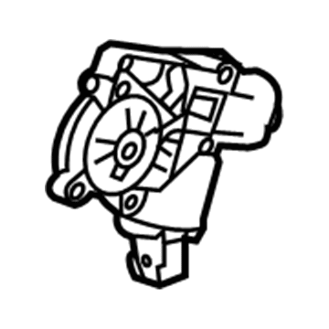 GM 22921494 Window Motor, Passenger Side
