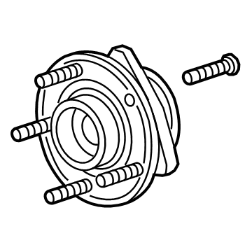 Cadillac Wheel Hub - 13544843