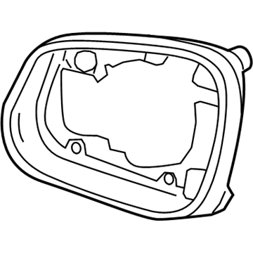 Chevy Spark Mirror Cover - 95410509