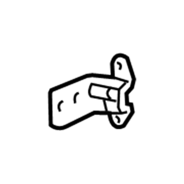 GM 15919127 Lower Hinge, Front