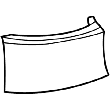 GM 22575604 Lower Filler, Passenger Side