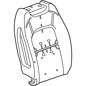 GMC Seat Cushion Pad - 23360166