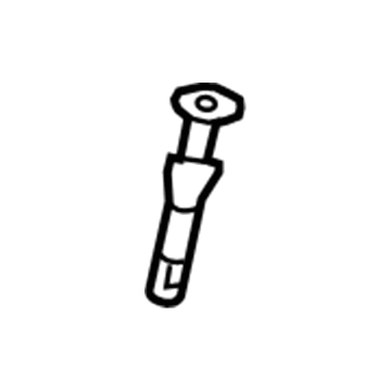 GM 13292932 Headrest Guide, Titanium, Rear Driver Side
