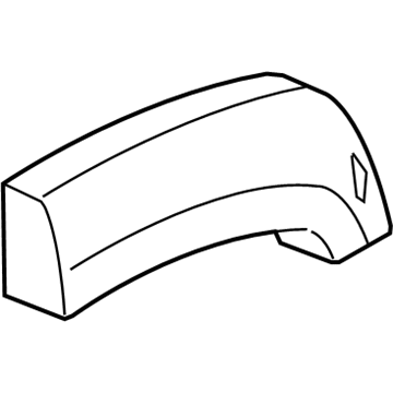 GM 15944826 Flare, Passenger Side