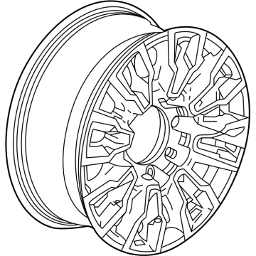 Chevy 84428945 Wheel, Alloy