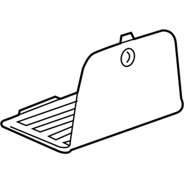 Chevy 15825058 Fuse Box Cover
