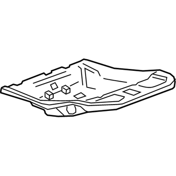GM 23245126 Support, Front