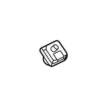 GM 86802642 Rear Camera, Driver Side
