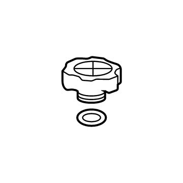 Chevy 13502353 Reservoir Cap