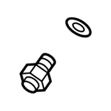 GM 12673514 Water Return Tube Connector