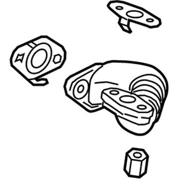 GM 12639838 Oil Line, Driver Side