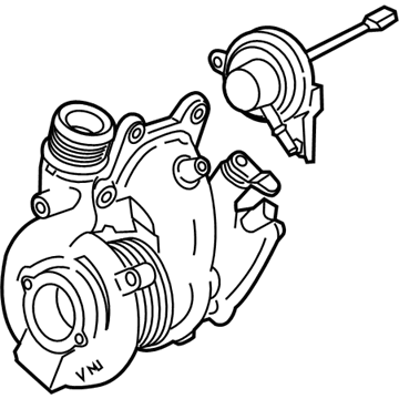 2022 Cadillac CT4 Turbocharger - 12713872