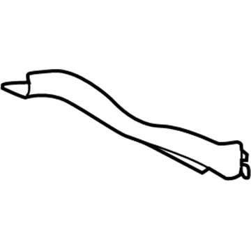 GM 84161384 Front Extension, Outer Driver Side