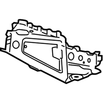 GM 23176440 Rear Extension, Driver Side