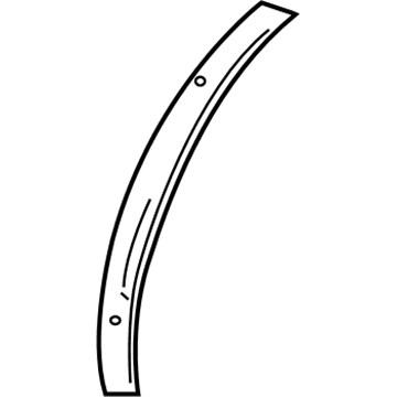 GM 15264980 Filler, Driver Side