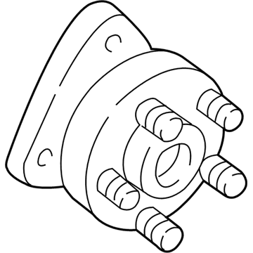 Buick 88964096 Front Hub & Bearing