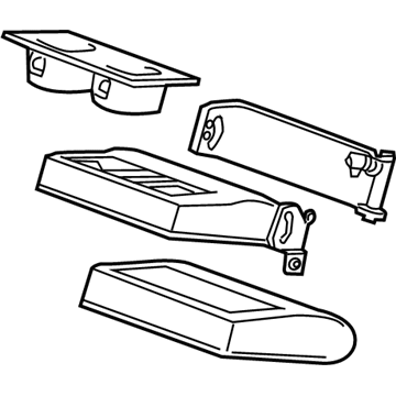 GM 95217928 Armrest