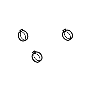 Buick 90572594 Reservoir Hose Clamp