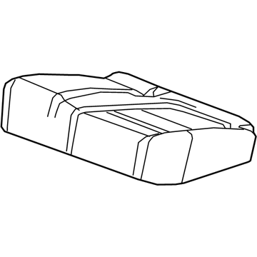 GM 84624627 Cushion Cover, Rear