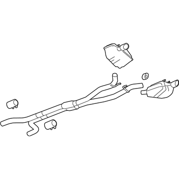 Chevy 22888005 Muffler & Pipe