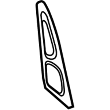 GM 22786695 Inner Panel Front Extension, Rear Outer Passenger Side