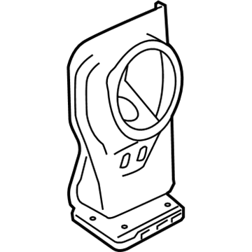 GM 22786512 Rear Extension, Passenger Side