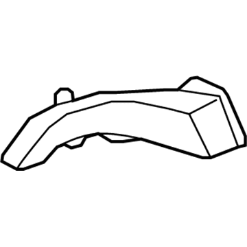 GM 22814028 Outlet Duct, Driver Side