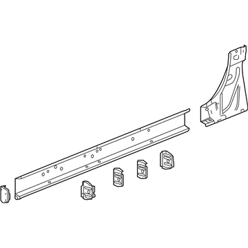 Chevy 84714277 Inner Rocker