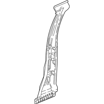 GM 84050782 Center Pillar Reinforcement, Driver Side