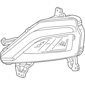 Chevy Spark Fog Light - 42728064
