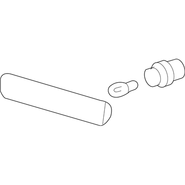 GM 25758131 Side Marker Lamp, Driver Side