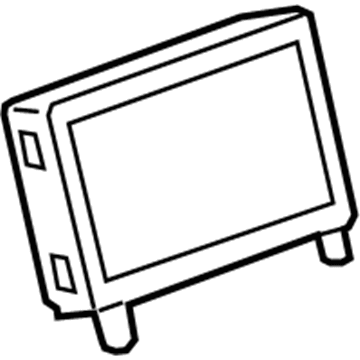 GM 42353388 Display System, Driver Side