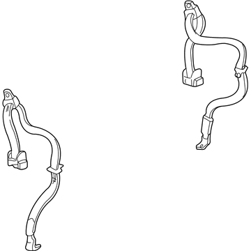 Chevy 88898871 Seat Belt Assembly