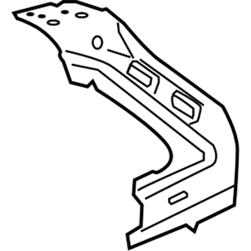 Saturn 96851913 Rear Reinforcement