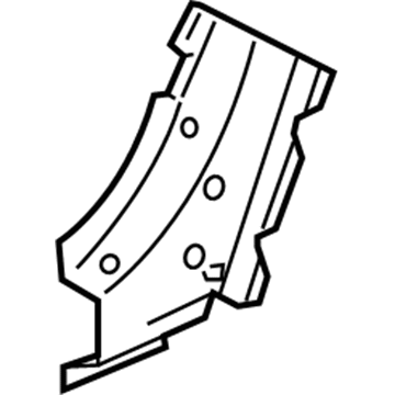 Saturn 96474353 Reinforcement Panel