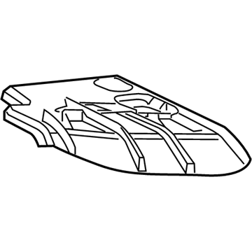 GM 84240970 Tail Lamp Bracket, Rear Driver Side