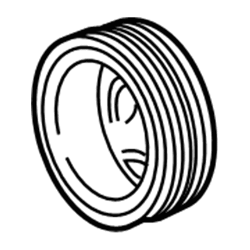 GM 12687728 Crank Pulley