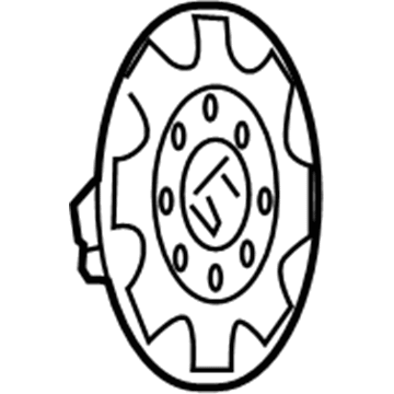 2009 Buick LaCrosse Wheel Cover - 9596575