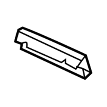 GM 84078102 Side Weatherstrip Retainer, Top Driver Side