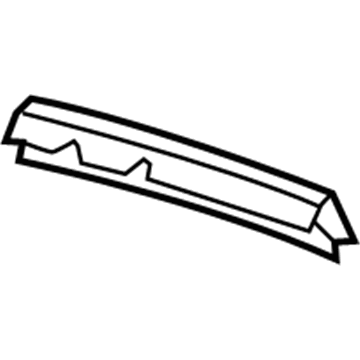 GM 84824756 Front Weatherstrip Retainer, Passenger Side