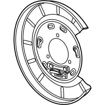 GM 92227528 Backing Plate