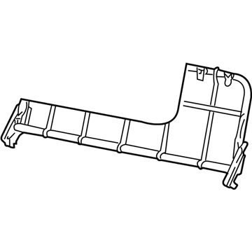 GM 12389134 Seat Back Frame, Rear
