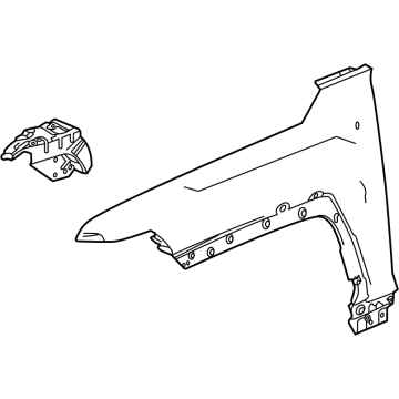 GM 85538785 Fender, Front Driver Side