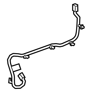 GMC Body Wiring Harness Connector - 85102564
