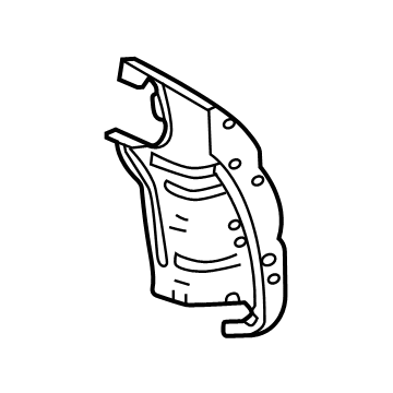 GM 52161499 Wheelhouse Panel, Rear Passenger Side