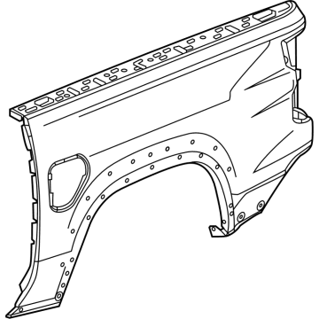 GM 85611365 Outer Panel, Driver Side