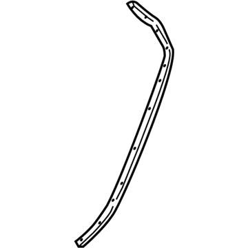 GM 26679892 Rear Weatherstrip, Driver Side