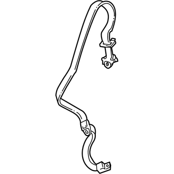 Pontiac 12524526 Retractor Assembly