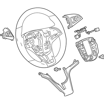 Chevy Volt Steering Wheel - 22909523