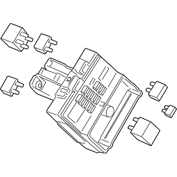 Buick LaCrosse Fuse Box - 15826039